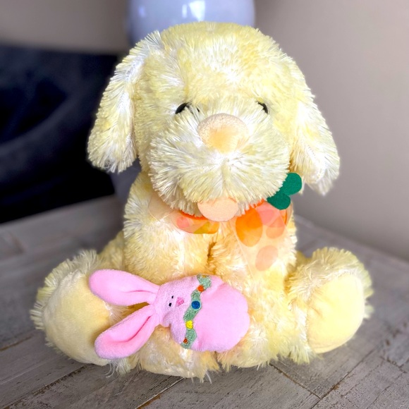 walmart Other - 10” Walmart Yellow Dog Plush Easter